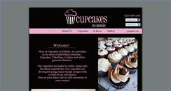 Desktop Screenshot of cupcakesbydebbie.net